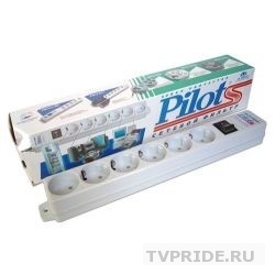 Сетевой фильтр Pilot - S  5 евро. 1 росс.  3 м