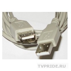 Кабель USB удлинитель 1.8м PRO фер.кол.