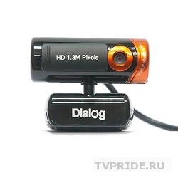 Веб-камера Dialog WC-21U black-orange HD