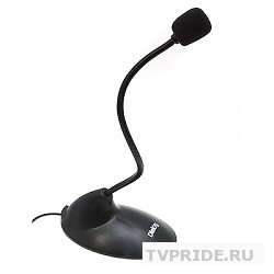 Микрофон Dialog M-108B конденсаторный, на гибком основании, черный