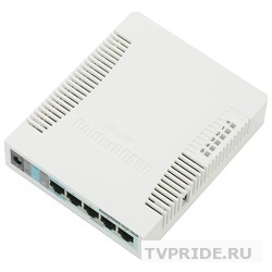 Беспроводной маршрутизатор MikroTik RB951G-2HnD 951G-2HnD 600Mhz CPU, 128MB RAM, 5xGbit LAN,2.4Ghz