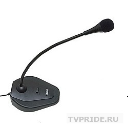 Микрофон Dialog M-111B Микрофон конденсаторный, на гибком основании, черный