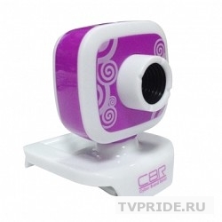 Веб-камера CW-835M Purple 4 линзы, 1,3 МП, микрофон