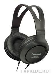 Наушники Panasonic RP-HT 161-K ЧЕРНЫЕ полноразм.