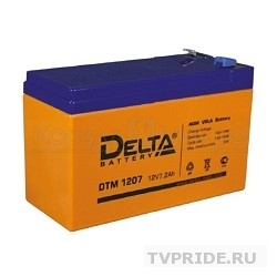 Батарея аккумуляторная 12V 7Ah Delta DTM 1207 свинцово- кислотный