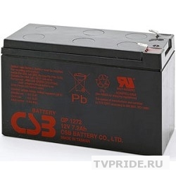 Батарея аккумуляторная 12V 7Ah CSB GP1272