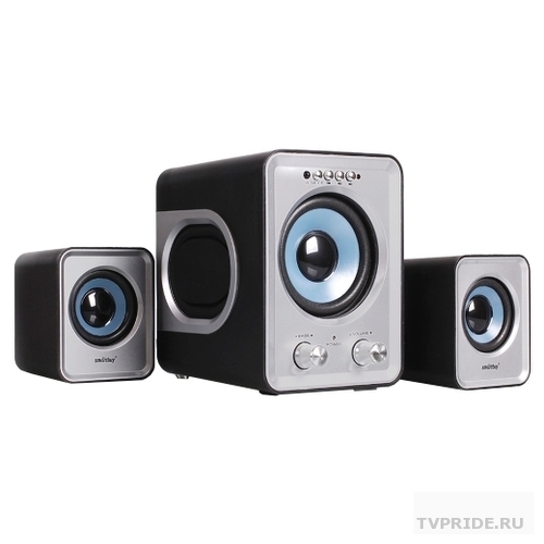 Колонки SMART BUY 2.1 STA-2610 BUZZ 3т, MP3, USB, FM, пульт