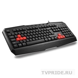 Клавиатура DELUX "K9020U" 104  5 кн черная , USB