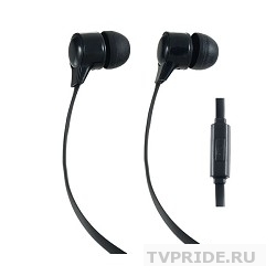 Наушники Perfeo канальные c микрофоном HANDY черные