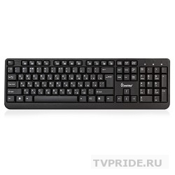 Клавиатура проводная мультимедийная Smartbuy ONE 208 PS/2 черная SBK-208P-K