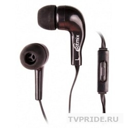 Наушники RITMIX RH-004M Black вкладыши