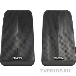 Колонки SVEN 380, чёрный 6 Вт, питание USB