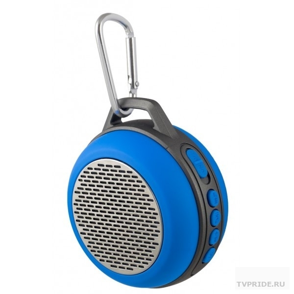 Колонка портативная Perfeo "SOLO" синяя Bluetooth, FM, MP3 microSD, AUX, 5Вт, 600mAh