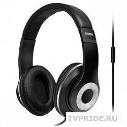 Наушники SVEN AP-930M черный-серебро