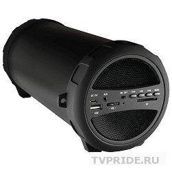 Колонка портативная Ginzzu GM-986B, BT 10W/USB/SD/AUX/FM/Subwoofe