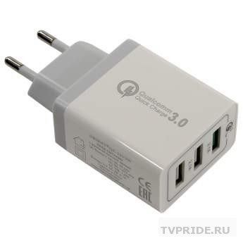 ЗУ USB сеть 3000mAh Orient Quick Charge 3.0