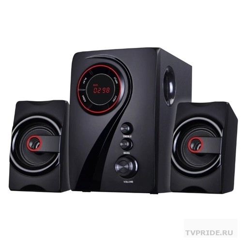 Колонки Ginzzu GM-406 2.1 Bluetooth 20Вт  2х10Вт, USB, SD, FM-радио