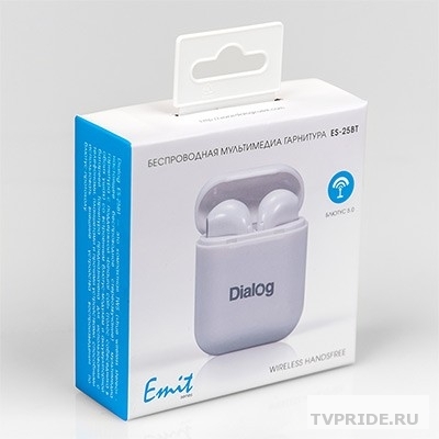 Наушники AIR Dialog ES-25BT WHITE Bluetooth