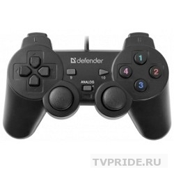 Геймпад DEFENDER Omega USB, 12 кнопок, 2 стика