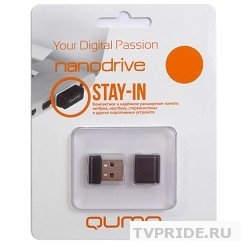 USB 2.0 QUMO 32GB NANO QM32GUD-NANO-W White