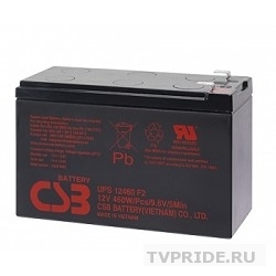 Батарея аккумуляторная 12V 9Ah CSB UPS12460