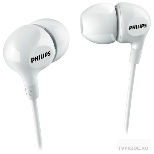 Наушники PHILIPS SHE3550WT 1.2м белый