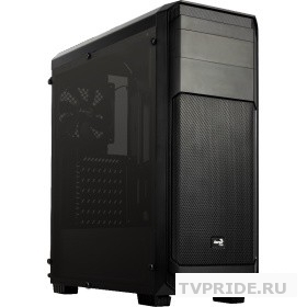 Корпус Aerocool AERO-300 FAW Black черный без БП