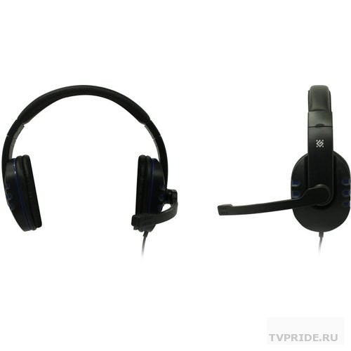 Наушники Defender Warhead G-160 черныйсиний, кабель 2,5 м