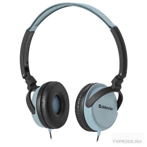 Наушники Defender Accord 160 черныйсиний, кабель 1,2 м 63161