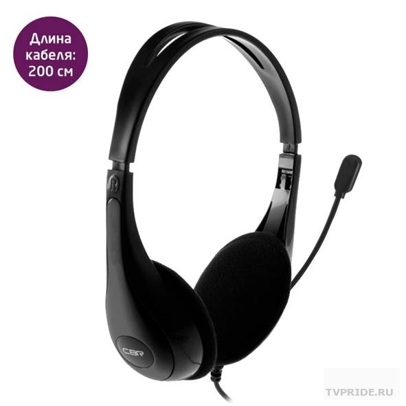 Наушники CBR CHP 353M Black микрофон