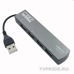 Концентратор USB HUB CBR CH-123 4 порта, USB 2.0