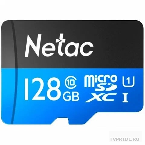 Карта памяти MicroSD 128GB Netac Class10 P500