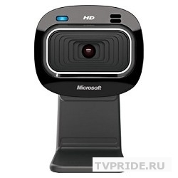 Веб-камера Microsoft LifeCam HD-3000  USB 2.0, 1280720, автофокус, Mic, Black RTL  T3H-0