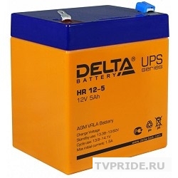 Батарея аккумуляторная 12V 5Ач Delta HR