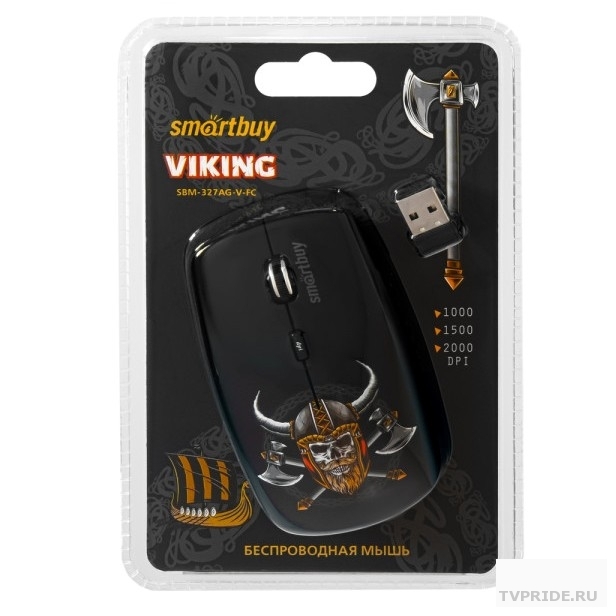 Мышь беспроводная Smartbuy 327AG Viking SBM-327AG-V-FC