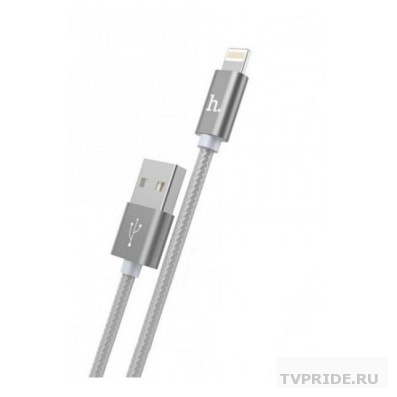 Кабель USB - Lightning HOCO HC-32168 X2 1m 2.4A Нейлон