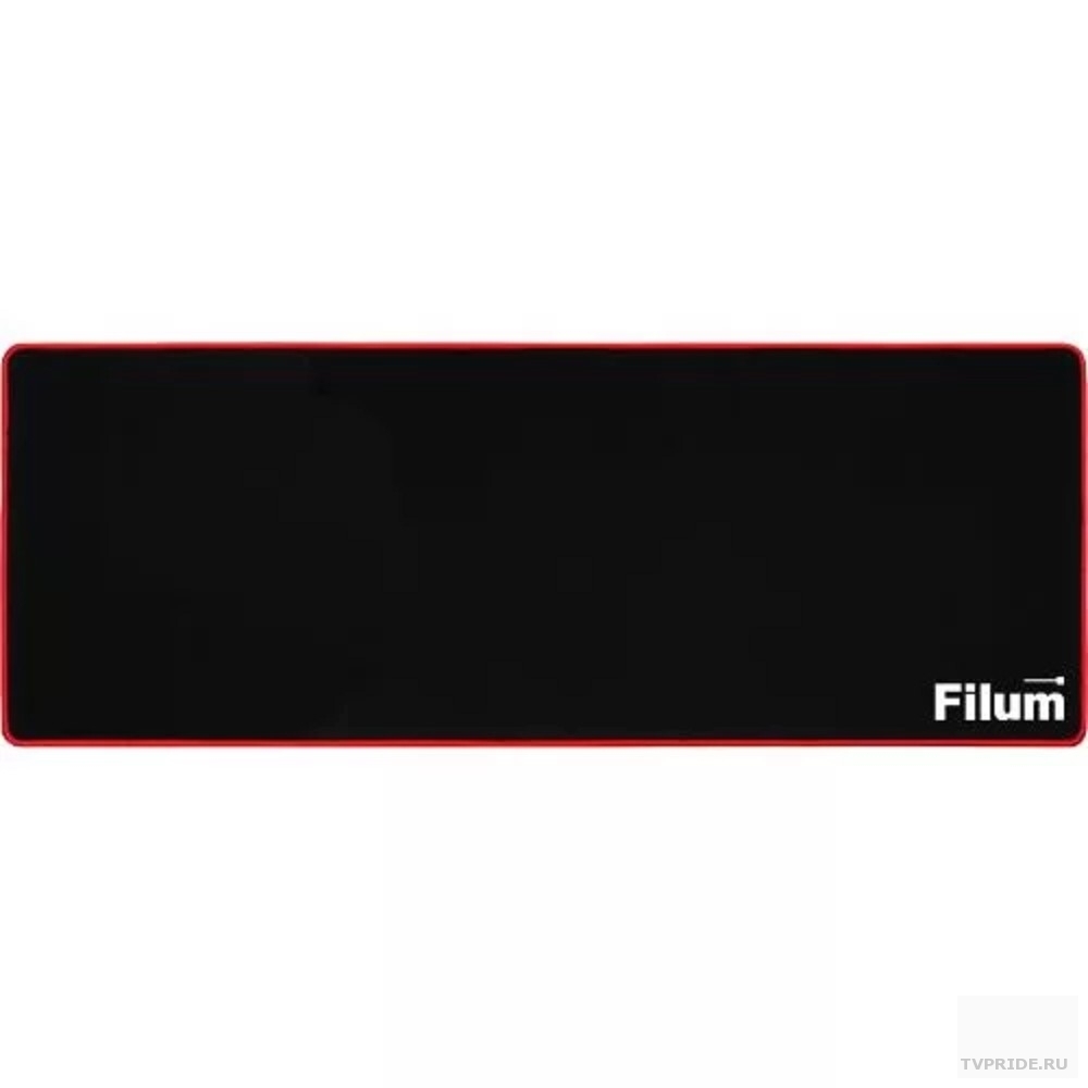 Коврик Filum FL-MP-XL-GAME игровой для мыши, серия- Bulldozer, черный, оверлок, размер XL- 90045