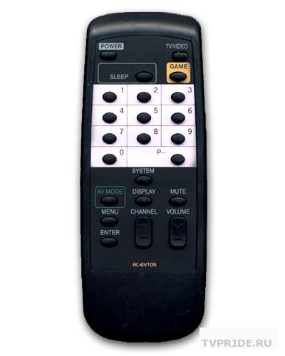 ПДУ для AIWA RC - 6VT05 TV