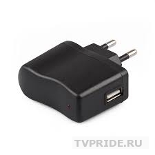 Сетевое зарядное устройство с USB-выходом  5V / 1,0A 