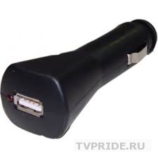 Автомобильное зарядное устройство с USB-выходом  5V / 0,5A 