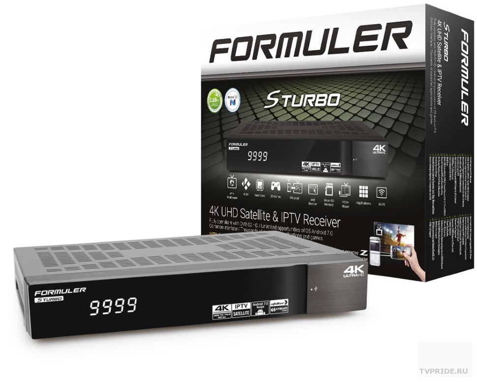 Цифровой ресивер FORMULER S TURBO 4K