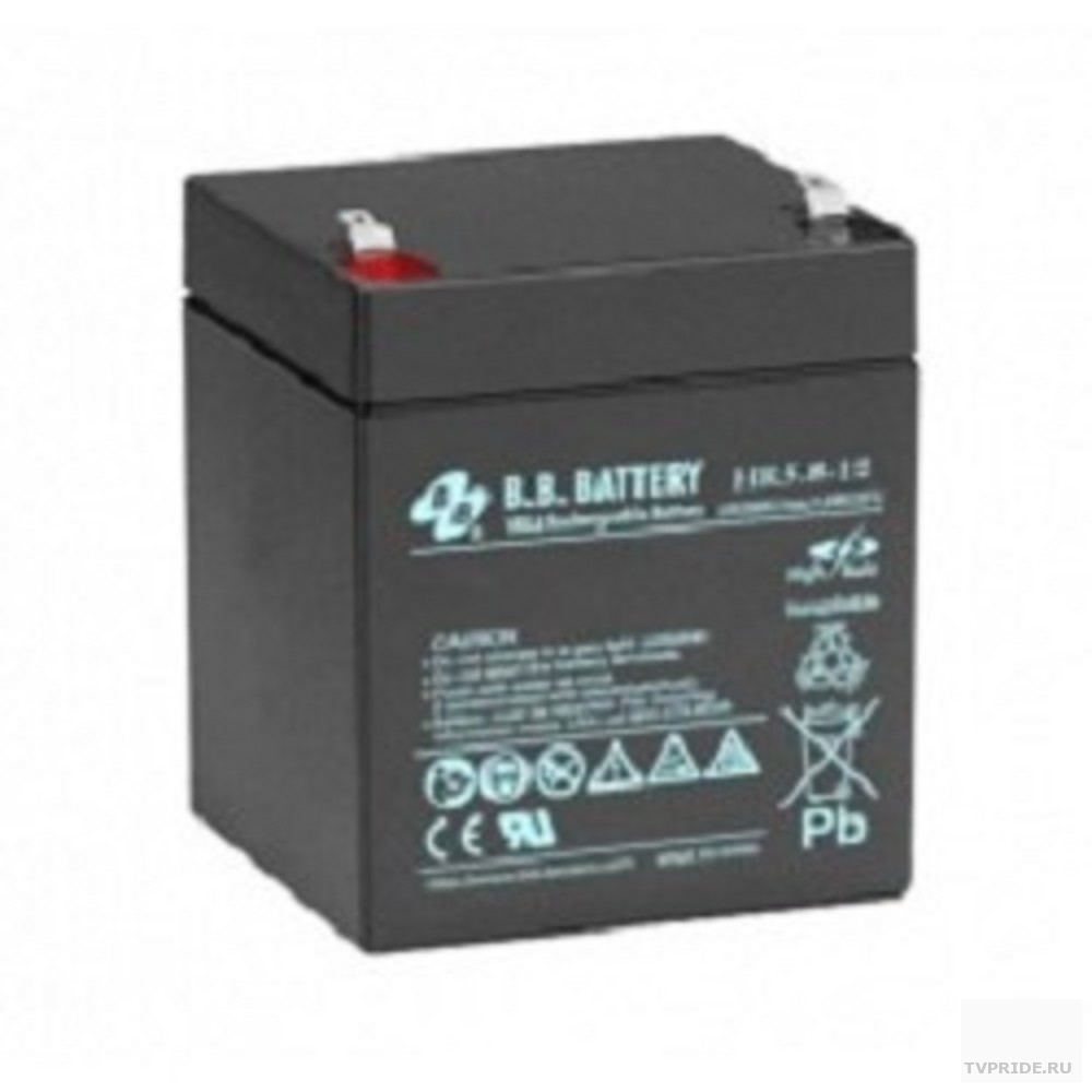 Батарея аккумуляторная 12V 5,8Ah B.B. Battery HR 5.8-12