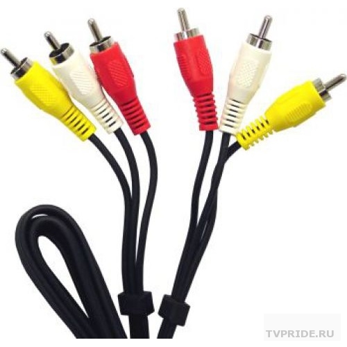 Кабель VOTO 10-8108B 3 RCA - 3 RCA 1,2м