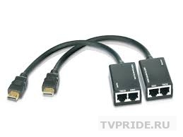 HDMI удлинитель Ce-Link E 50E по одной витой паре с БП