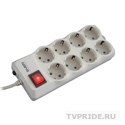 SVEN Фильтр Optima Pro 1.8 м, 8 евророзеток, серый
