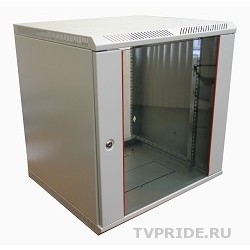 ЦМО Шкаф телекоммуникационный настенный разборный 6U 600х350 дверь стекло ШРН-Э-6.350 1 коробка