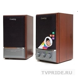 Dialog AD-04 cherry 2.0, 28W RMS, активные, встр. б/п