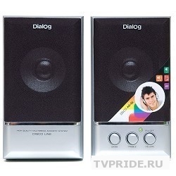 Dialog AD-06 cherry 2.0, 212W RMS, активные, встр. б/п