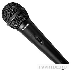 Defender MIC-129 Микрофон динамический для караоке черный 5м 64129