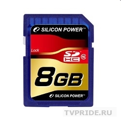 SecureDigital 8Gb Silicon Power SP008GBSDH010V10 SDHC Class 10